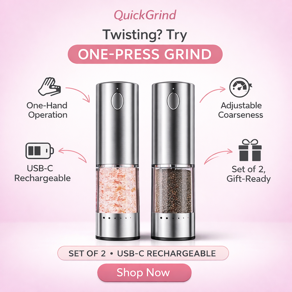 QuickGrind Seasoning Grinder Set