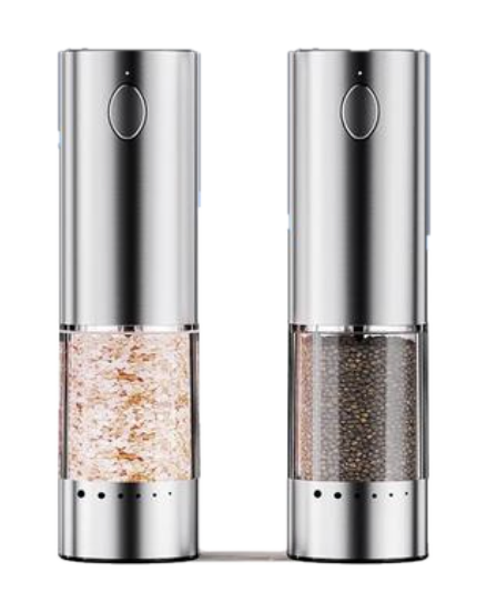 QuickGrind Electric Salt & Pepper Grinder Set